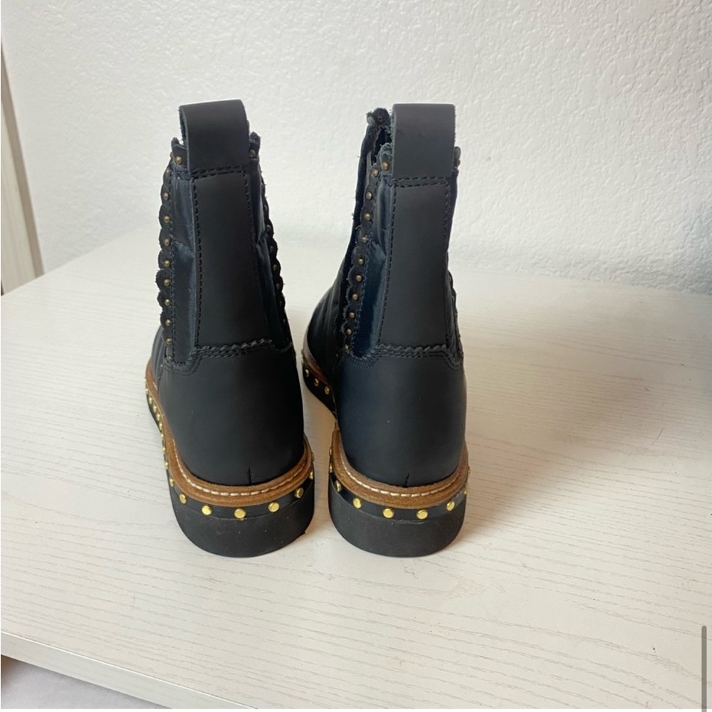 NWOT Free People Atlas Puffer Chelsea Stud Boot - Picture 5 of 7